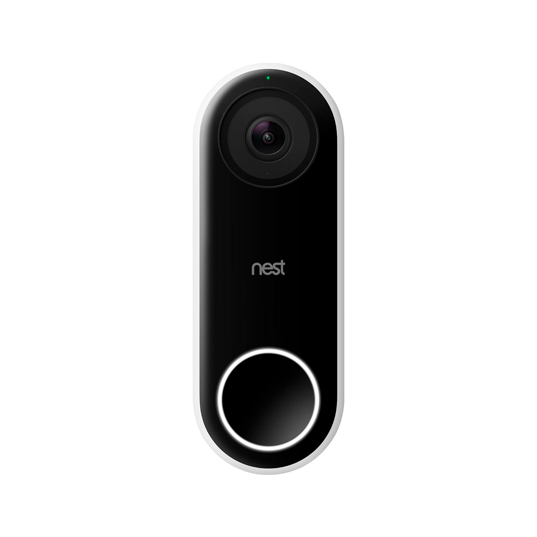 Google - Nest Hello Smart Wi-Fi Video Doorbell